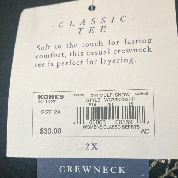 New croft&barrow long sleeve size 2x - Picture 5 of 9